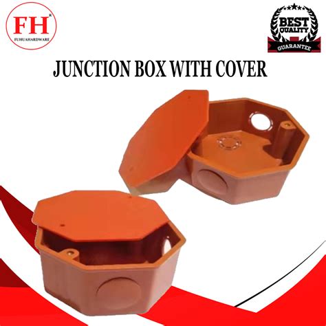 blue junction box cover|covering electrical junction box.